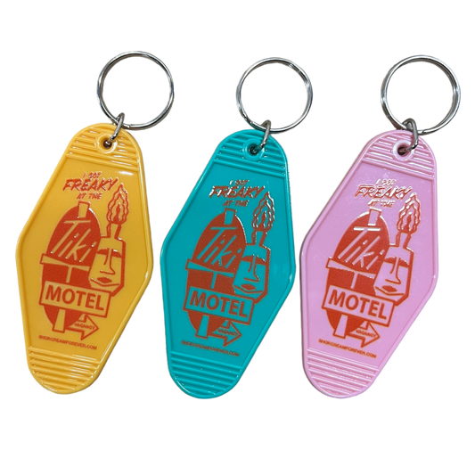 "Freaky at the Tiki" - Keychains