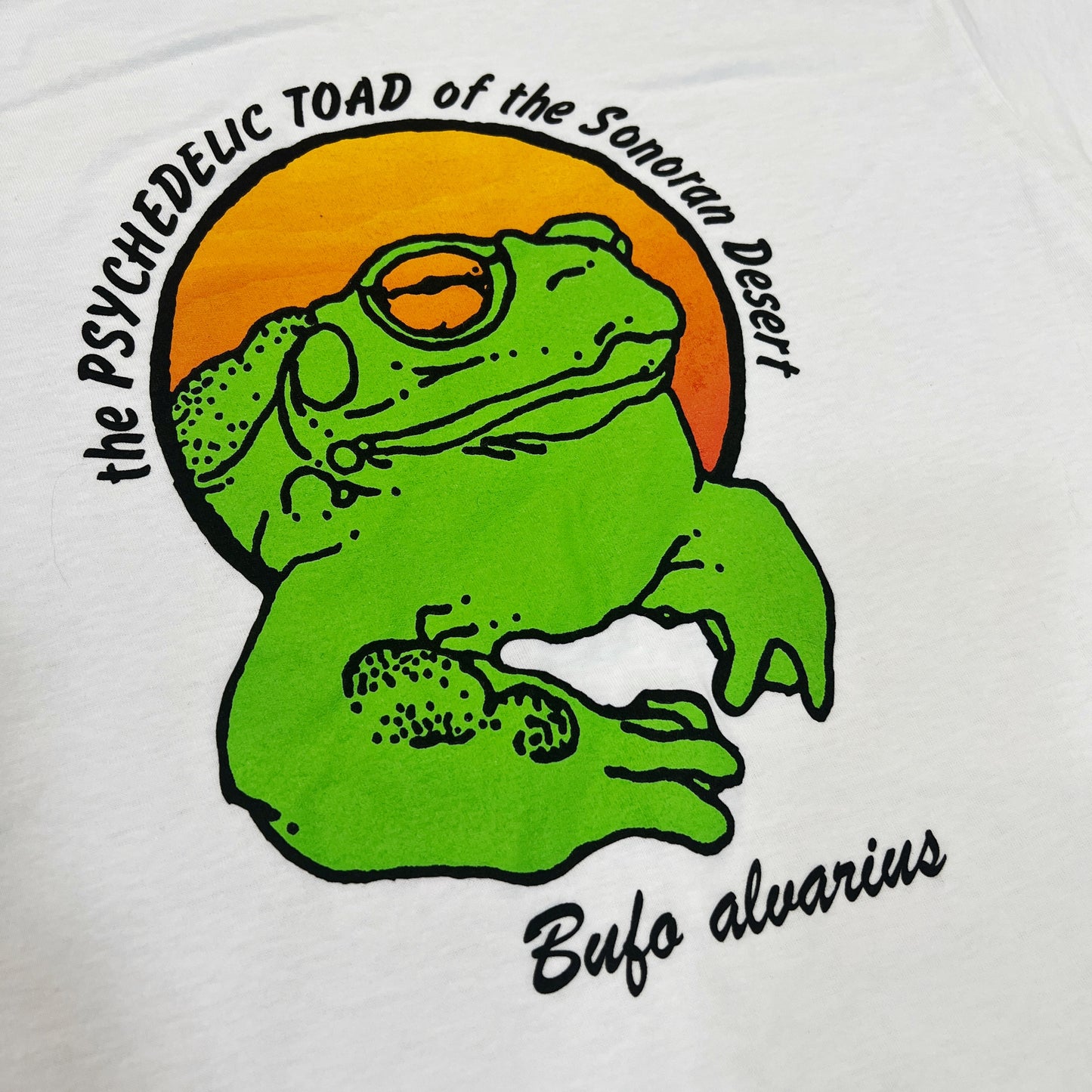 "The Psychedelic Toad of the Sonoran Desert" - Ringer Tee