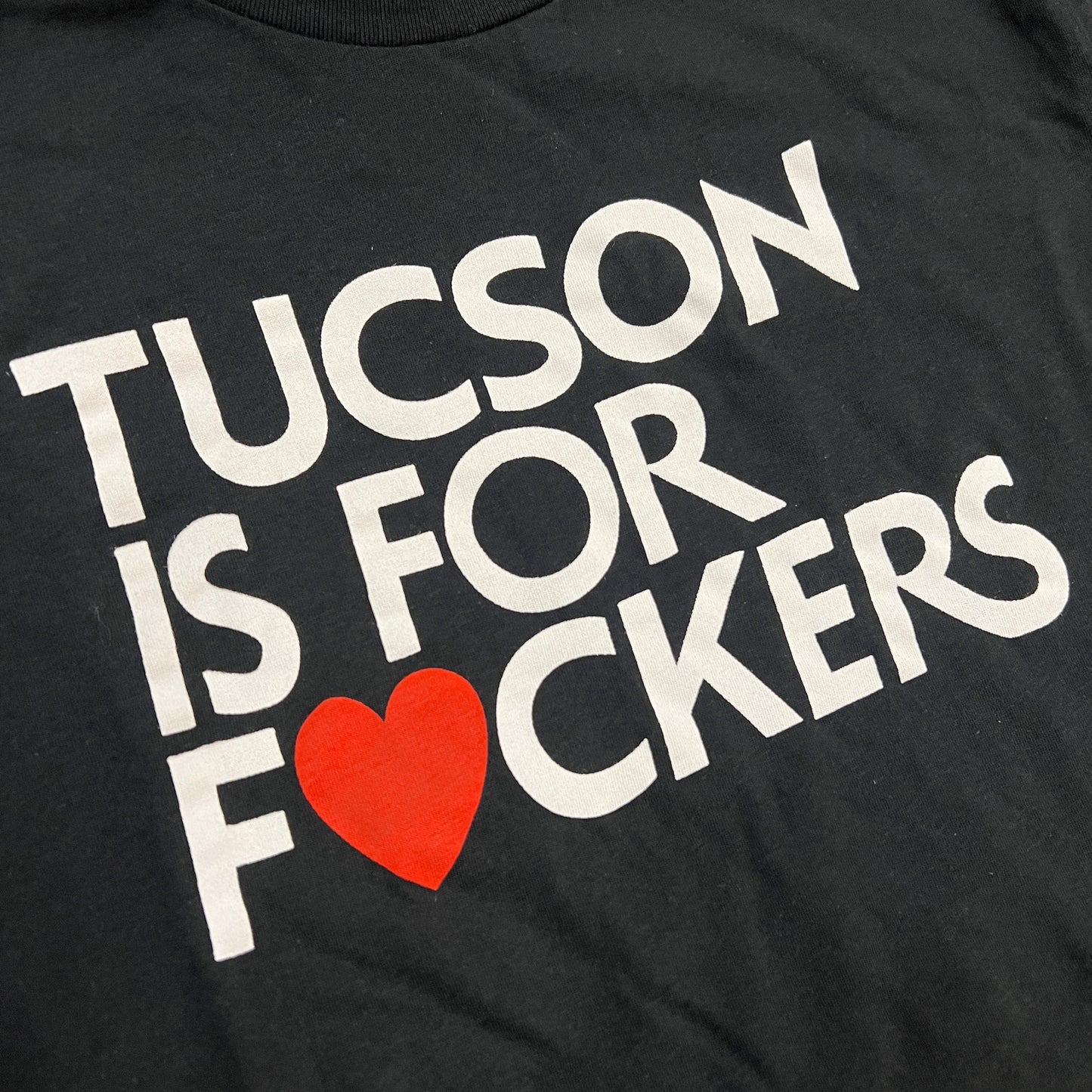 "Tucson Is For F❤️ckers" - Black Crop Top