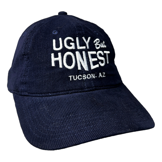"Ugly But Honest" - Blue Corduroy Hat