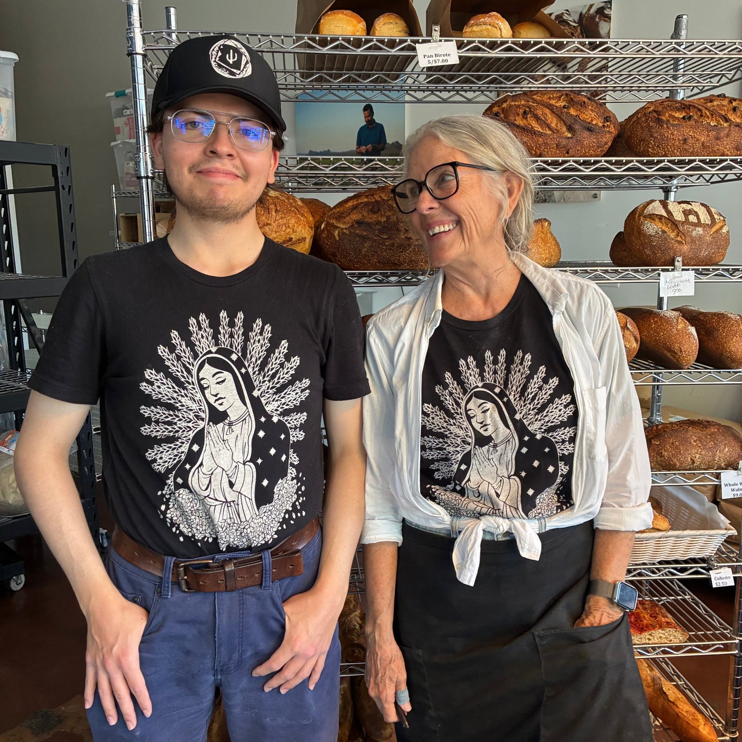 "Barrio Bread Loaf" - Black Trucker Hat