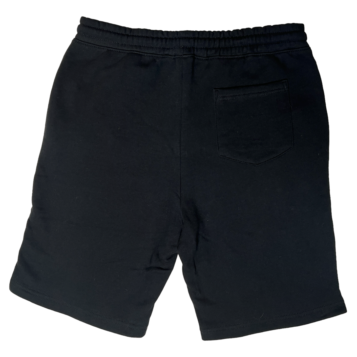 "Please Trip Responsibly" - Blue Sky on Black Sweatshorts