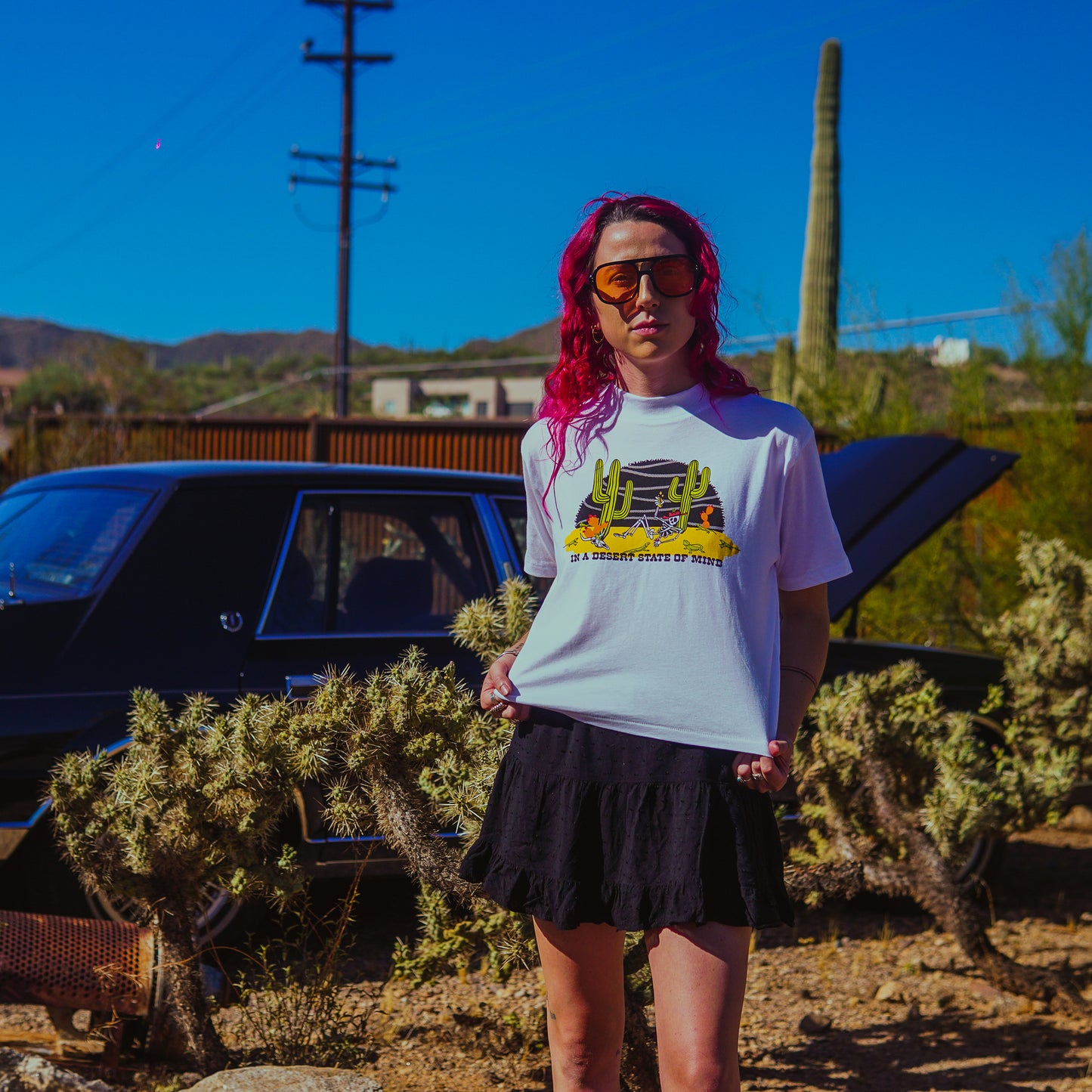 @PlanetGabu - "Desert State of Mind" - Boxy Tee