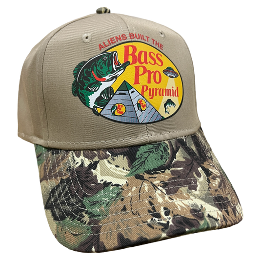 "Aliens Built Fish Pyramid" - Camo Hat
