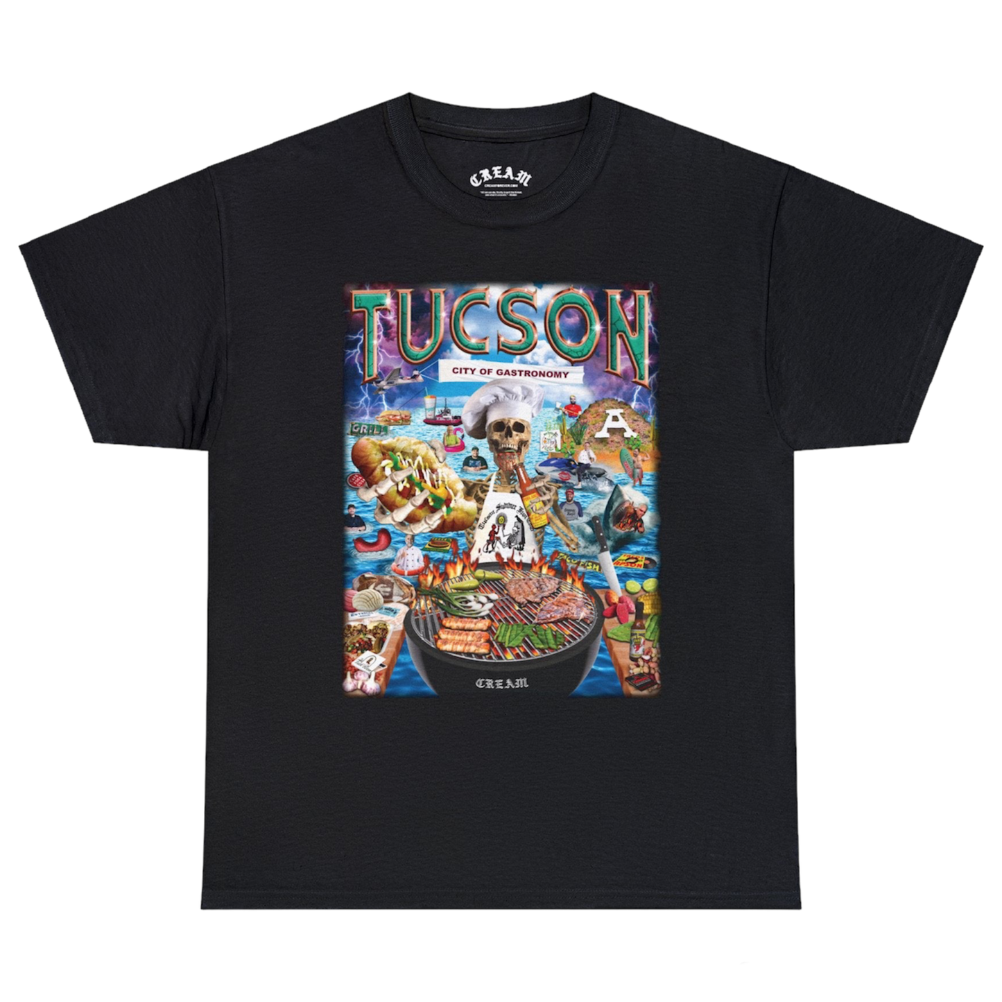 "City of Gastronomy" - Black Tee