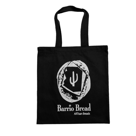 "Barrio Bread Loaf" - Black Tote Bag