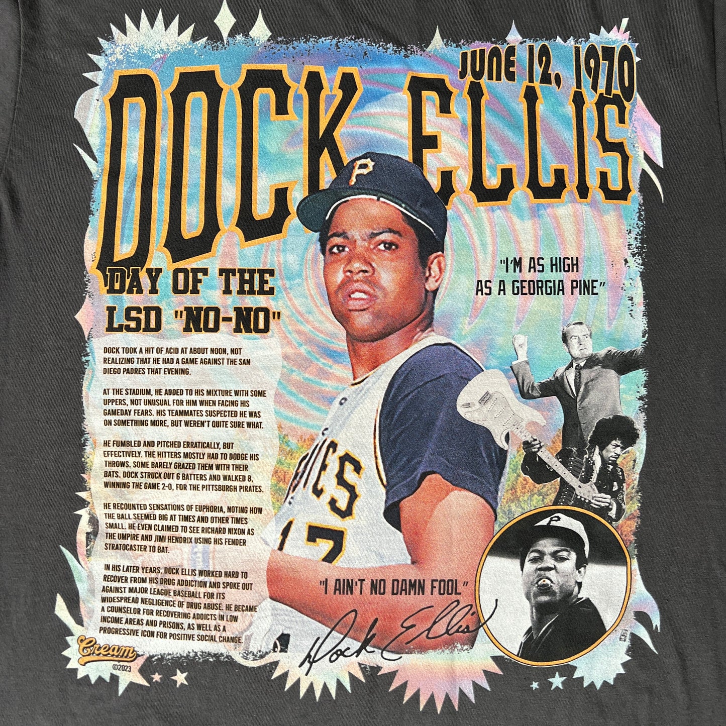 "Dock Ellis" - Vintage Tee
