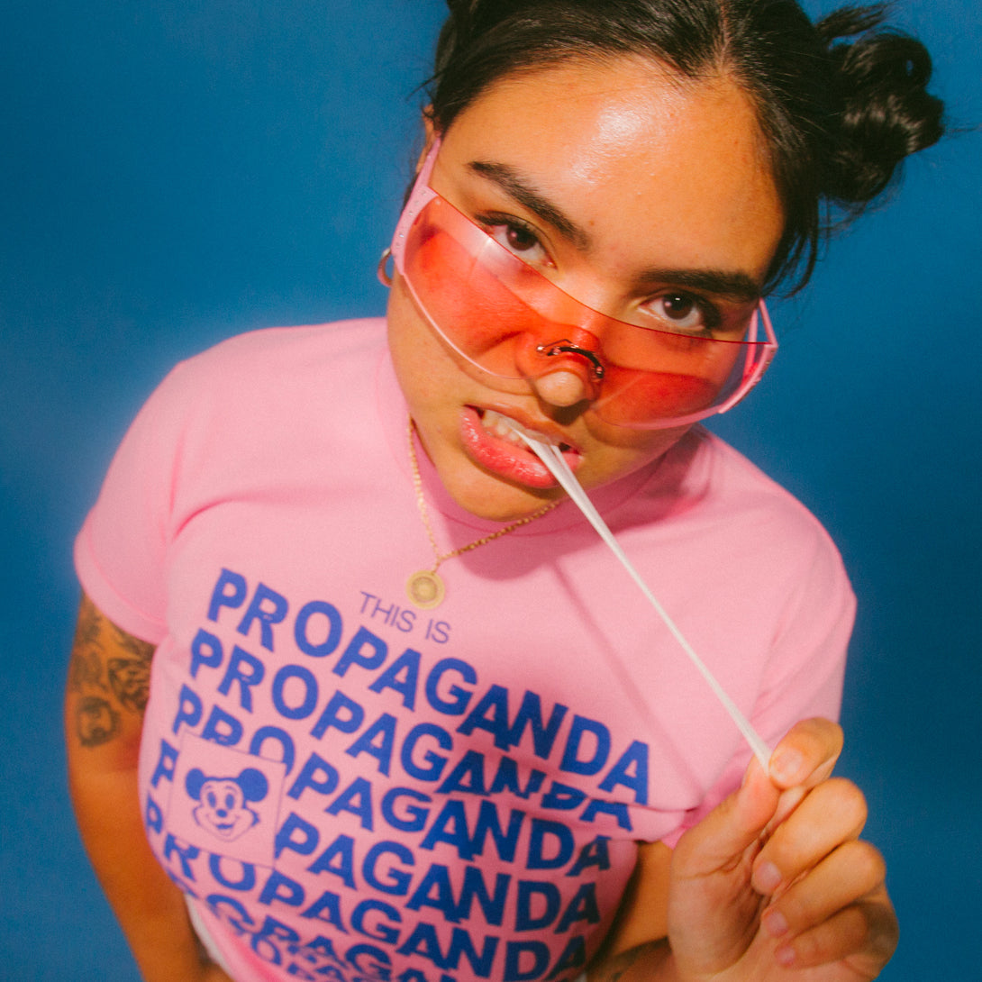 "Propaganda" - Bubblegum Tee