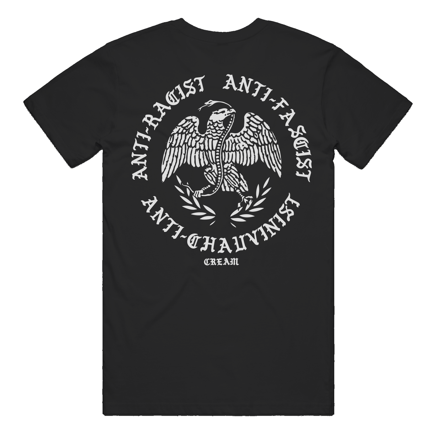 "Anti Eagle" - Black Tee
