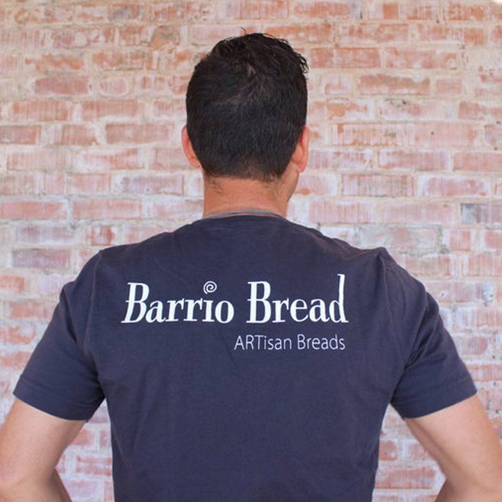 "Barrio Bread Loaf" - Dark Grey Jersey Tee