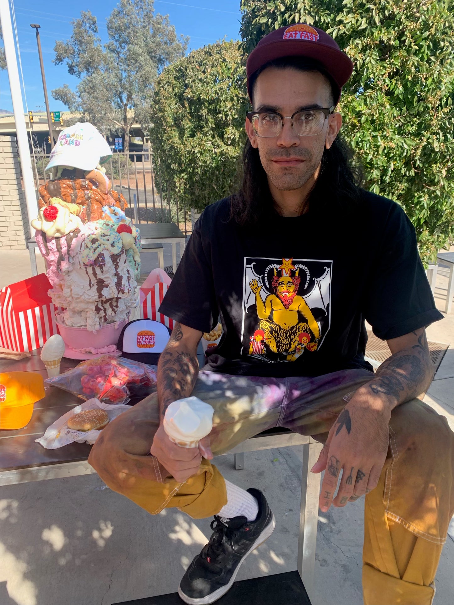 "Eat Fast, Die Young" - Hats