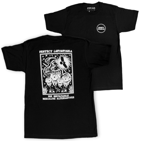 "Protect Lophophora" - Black Tee