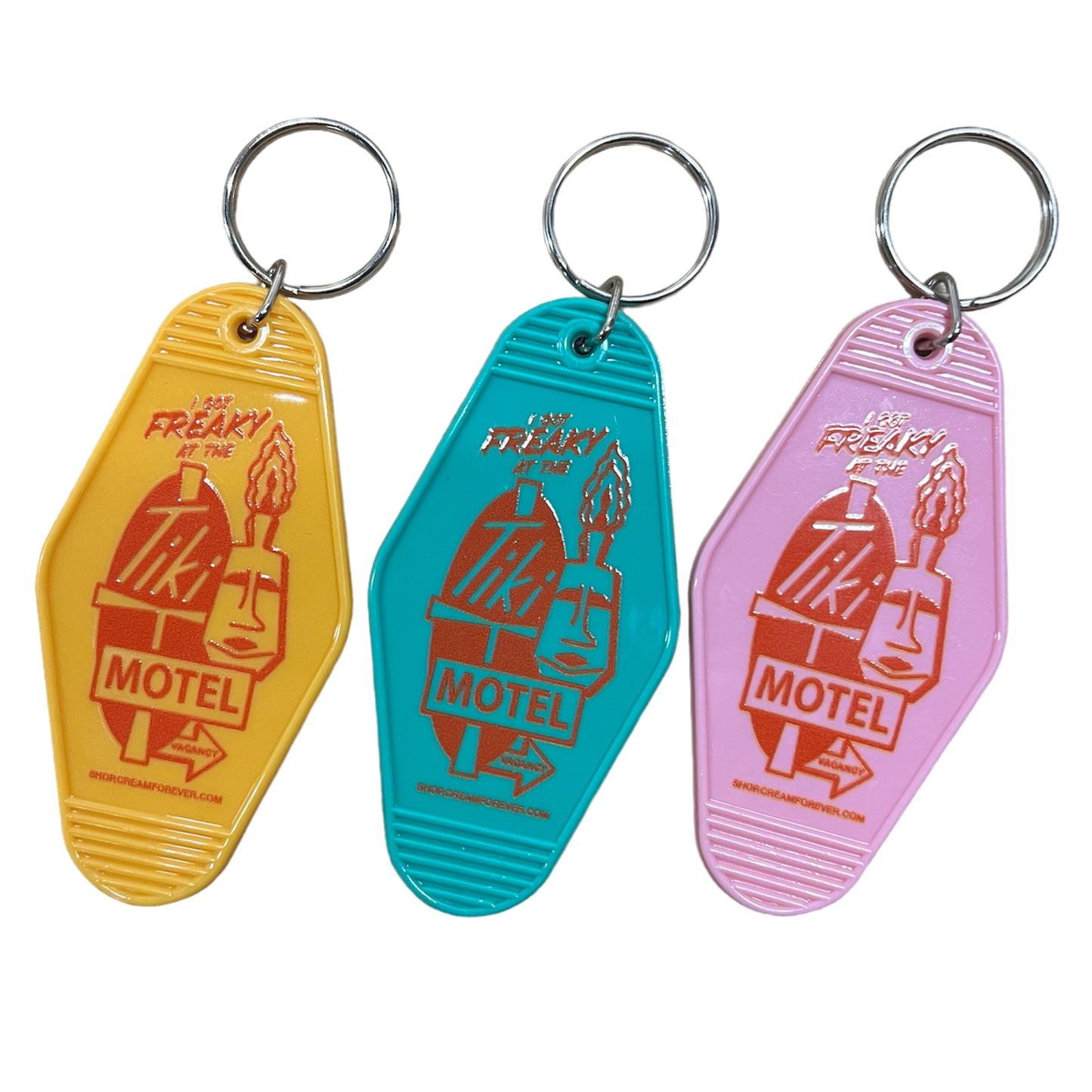 "Freaky at the Tiki" - Keychains