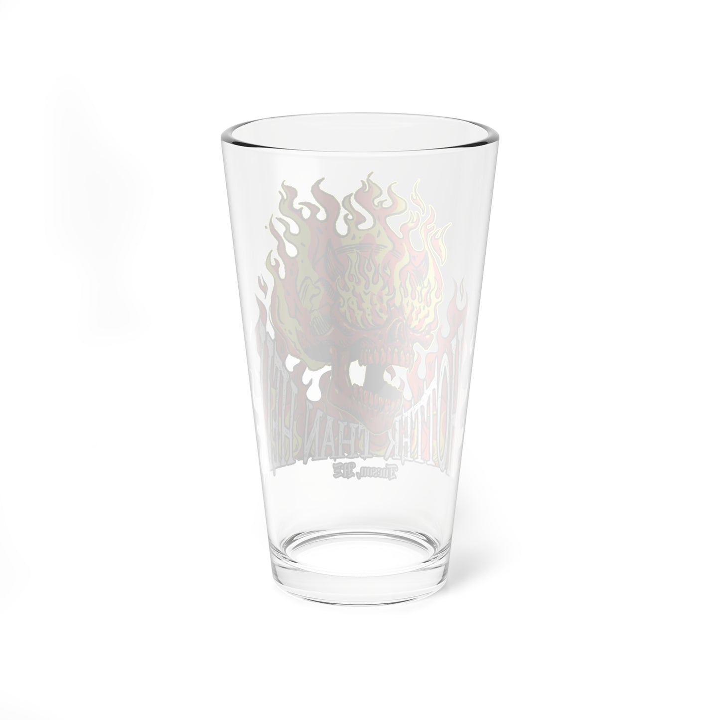 "Hotter Than Hell" - 16oz Pint Glass