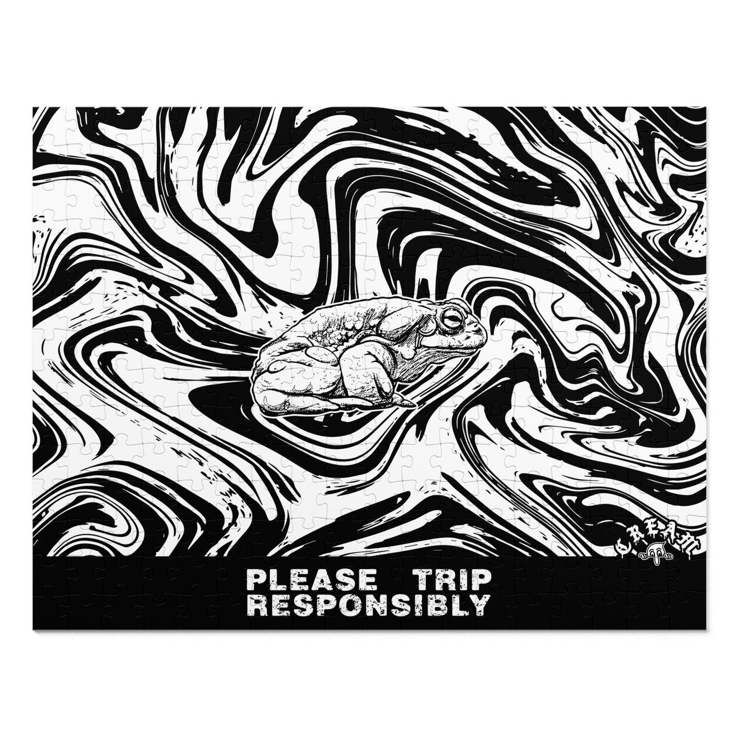 "Please Trip Responsibly" - Jigsaw Puzzle, 252 Pieces
