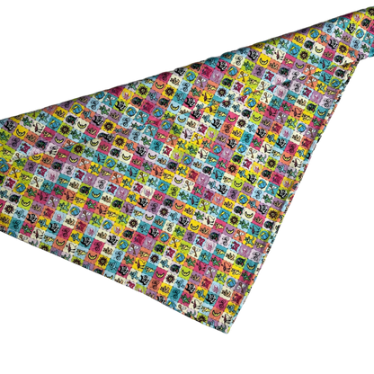 "Acid Tab" - 25" x 25" Bandana