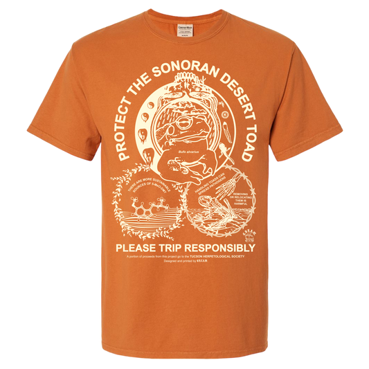 "Protect the Toad" - Terracotta Tee