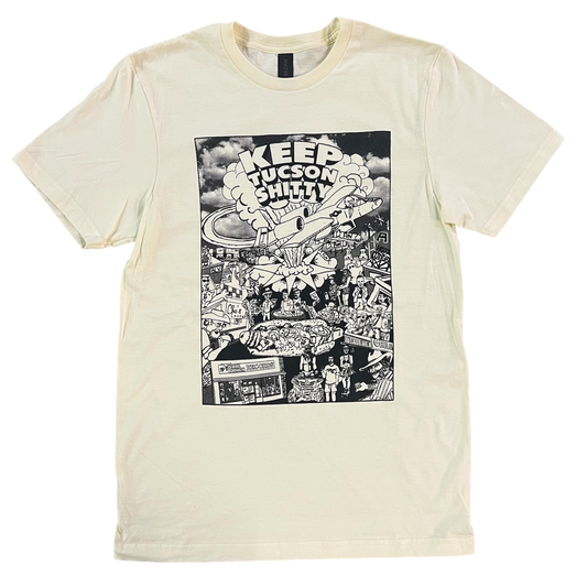 "Keep Tucson Shitty" - Off-White Tee