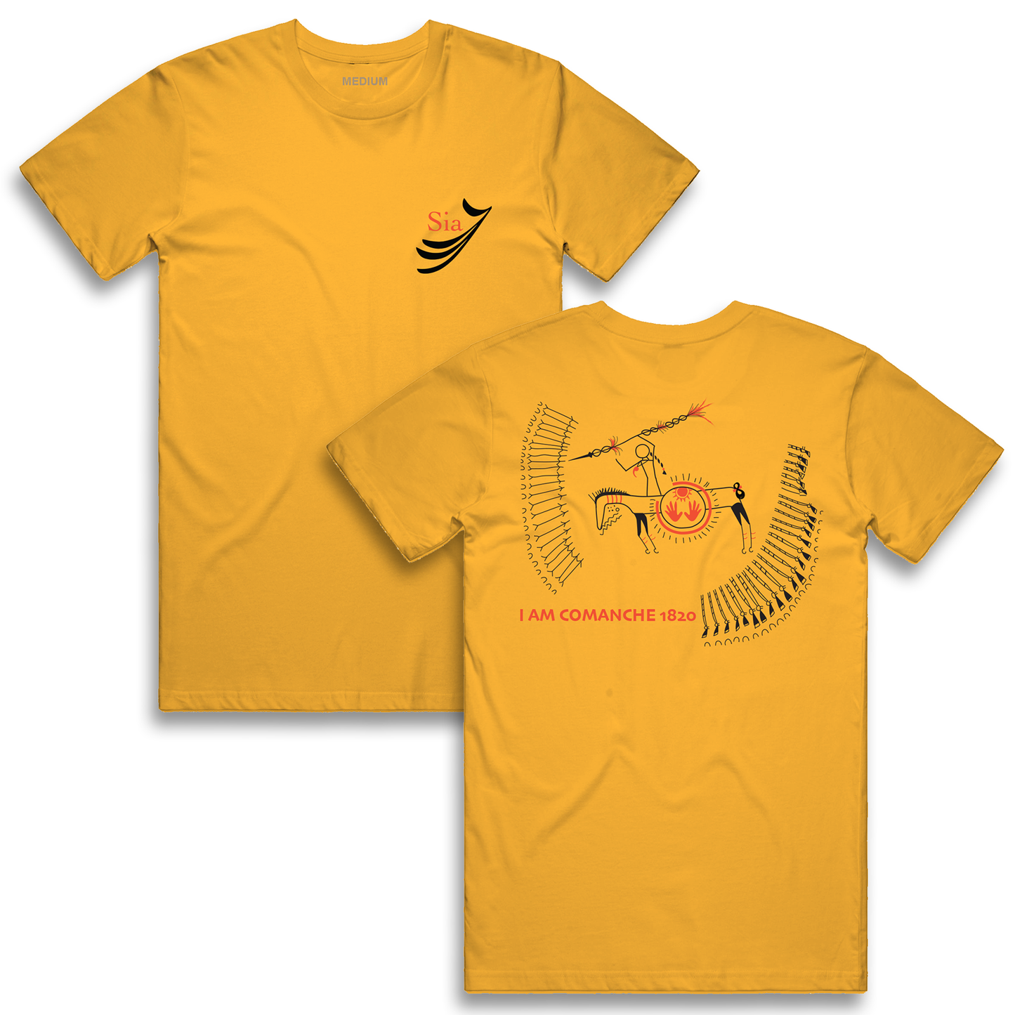 "Comanche 1820" - Gold Tee
