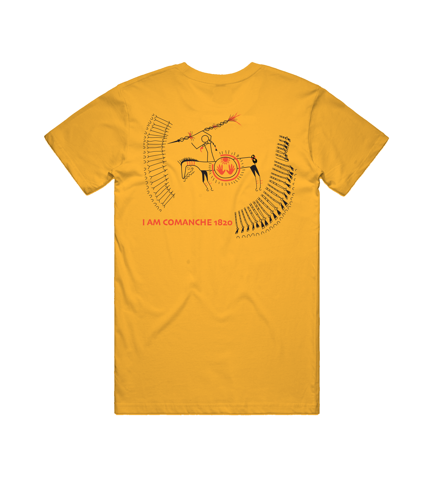 "Comanche 1820" - Gold Tee