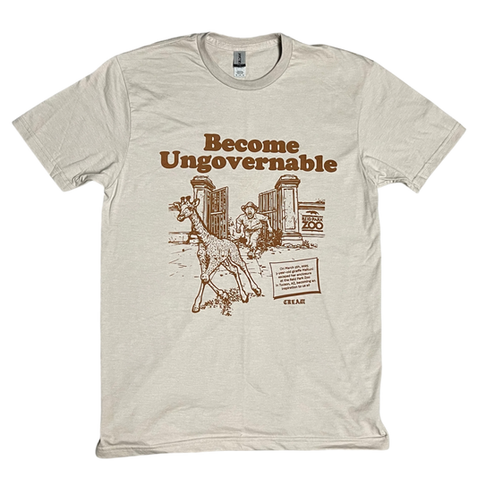 "Become Ungovernable" - Slate Tee