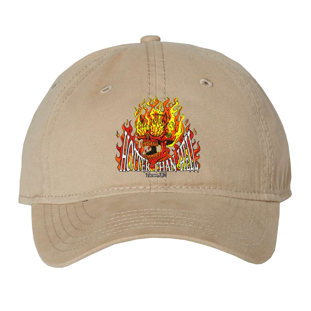 "Hotter Than Hell" - Khaki Hat