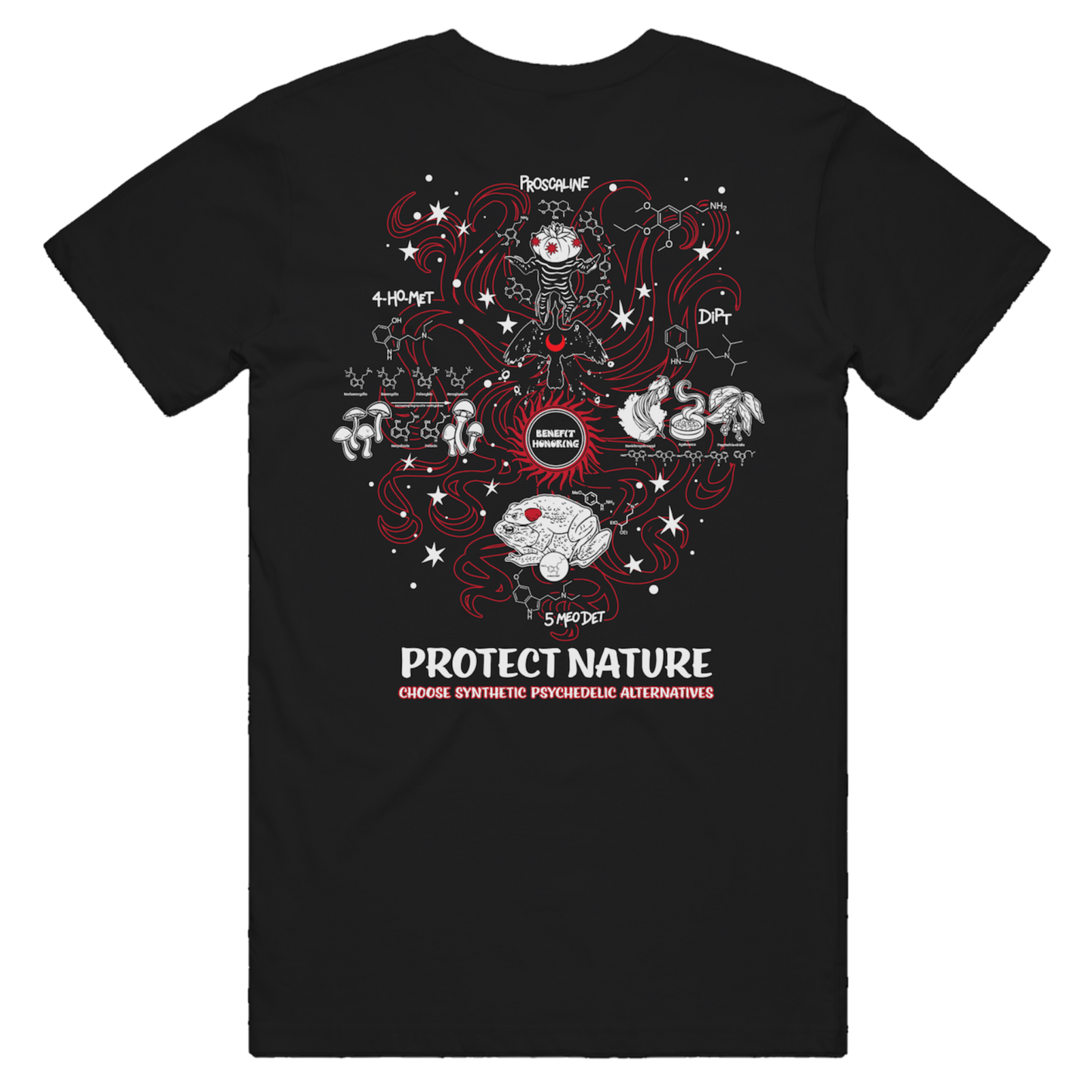 "Protect Nature" - Black Tee