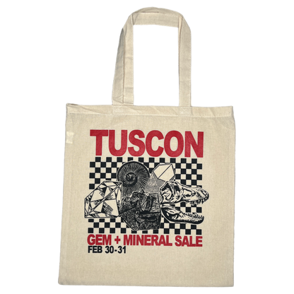 "Tuscon Gem Show Feb 30th + 31st"  - Natural Tote Bag