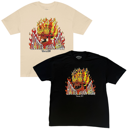 "Hotter Than Hell" - Tees