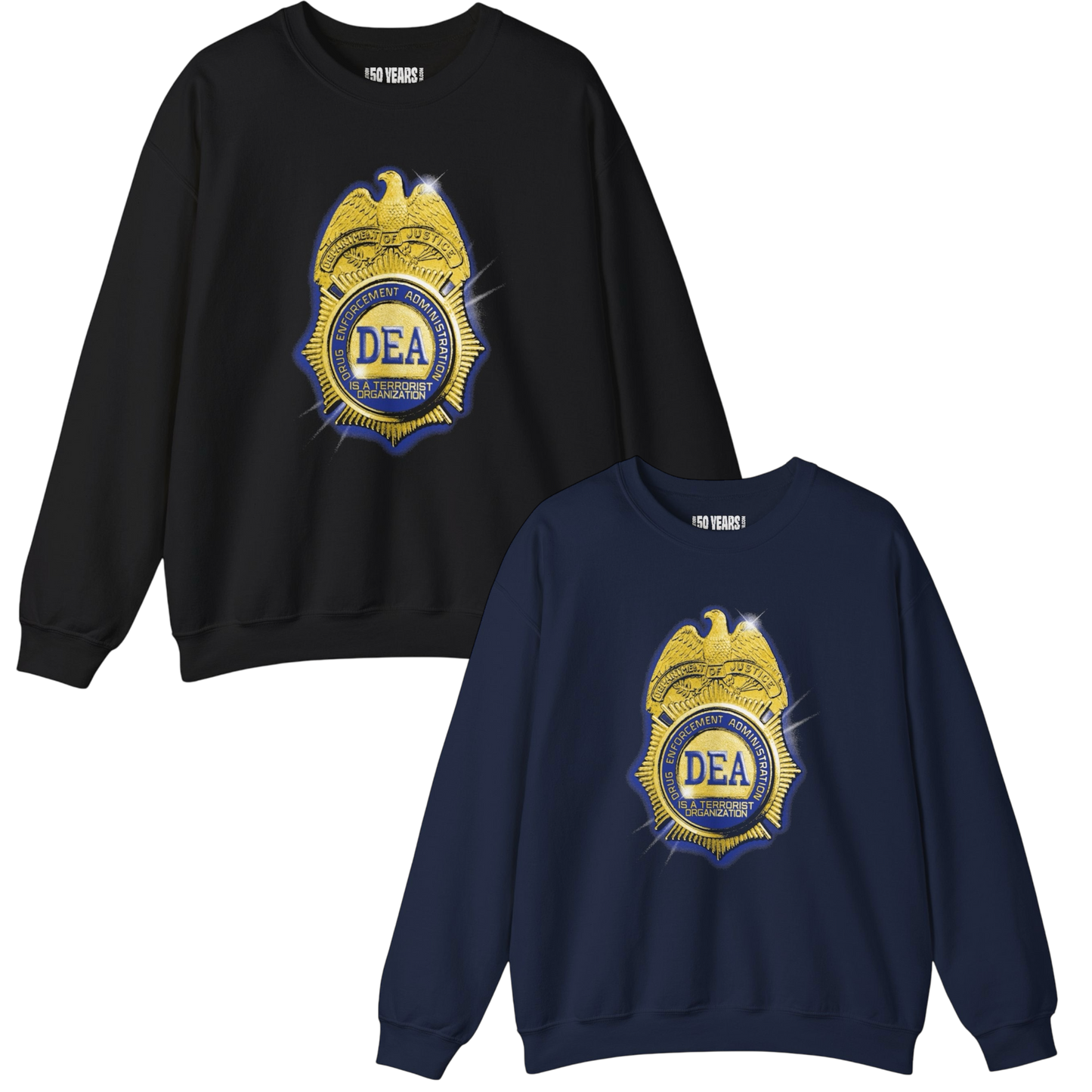 "DEA" - Crewneck Sweatshirts