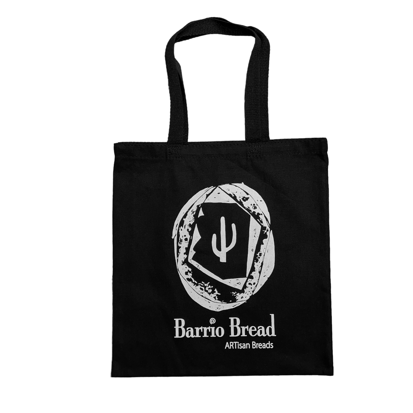 "Barrio Bread Loaf" - Black Tote Bag