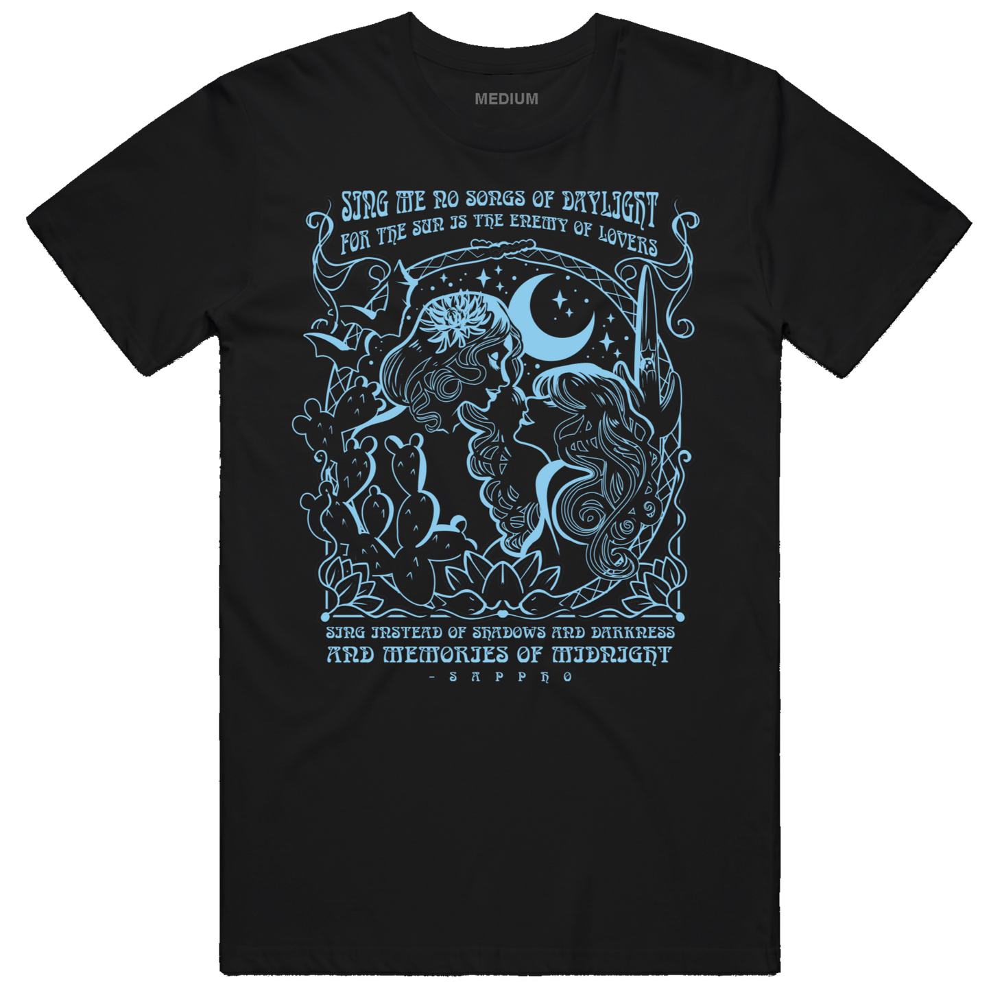 "Memories of Midnight" by Karina Moreno - Desert Night Tee