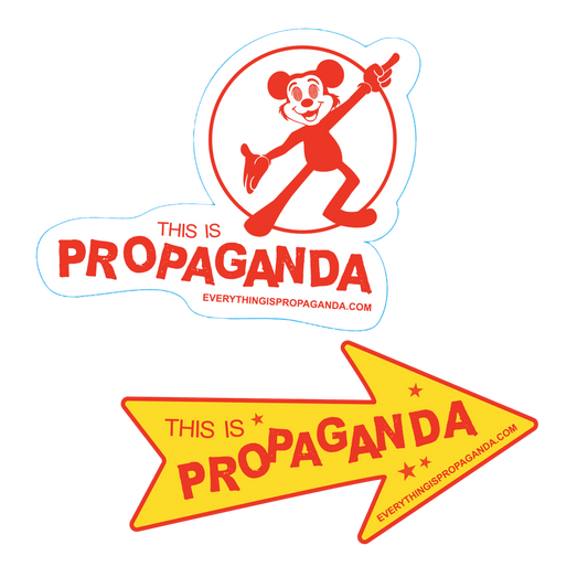 "These Are Propaganda" - 2 Sticker Pack