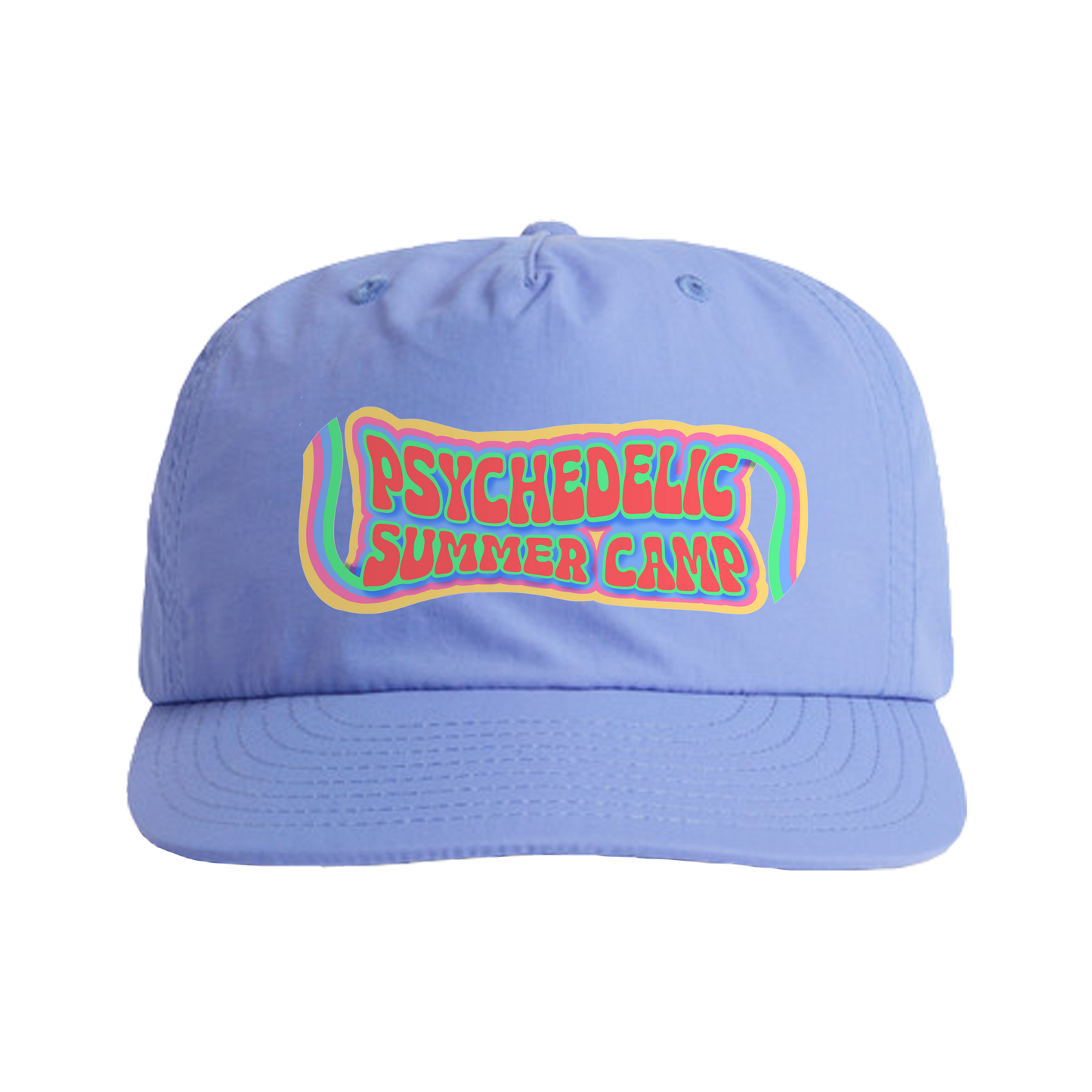 "Psychedelic Summer Camp" - Lapis Surf Cap