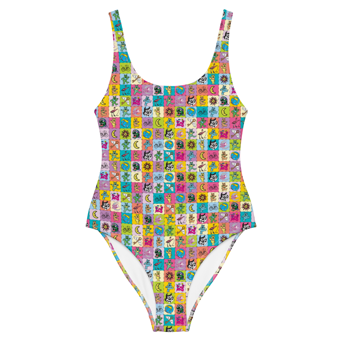 "Acid Tab" - One-Piece Swimsuit