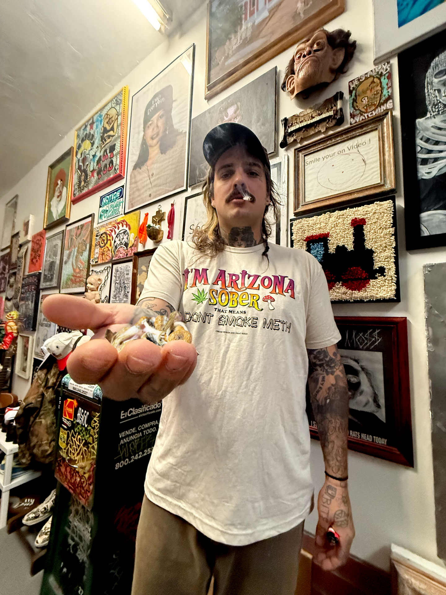 "AZ Sober" - Ivory Tee