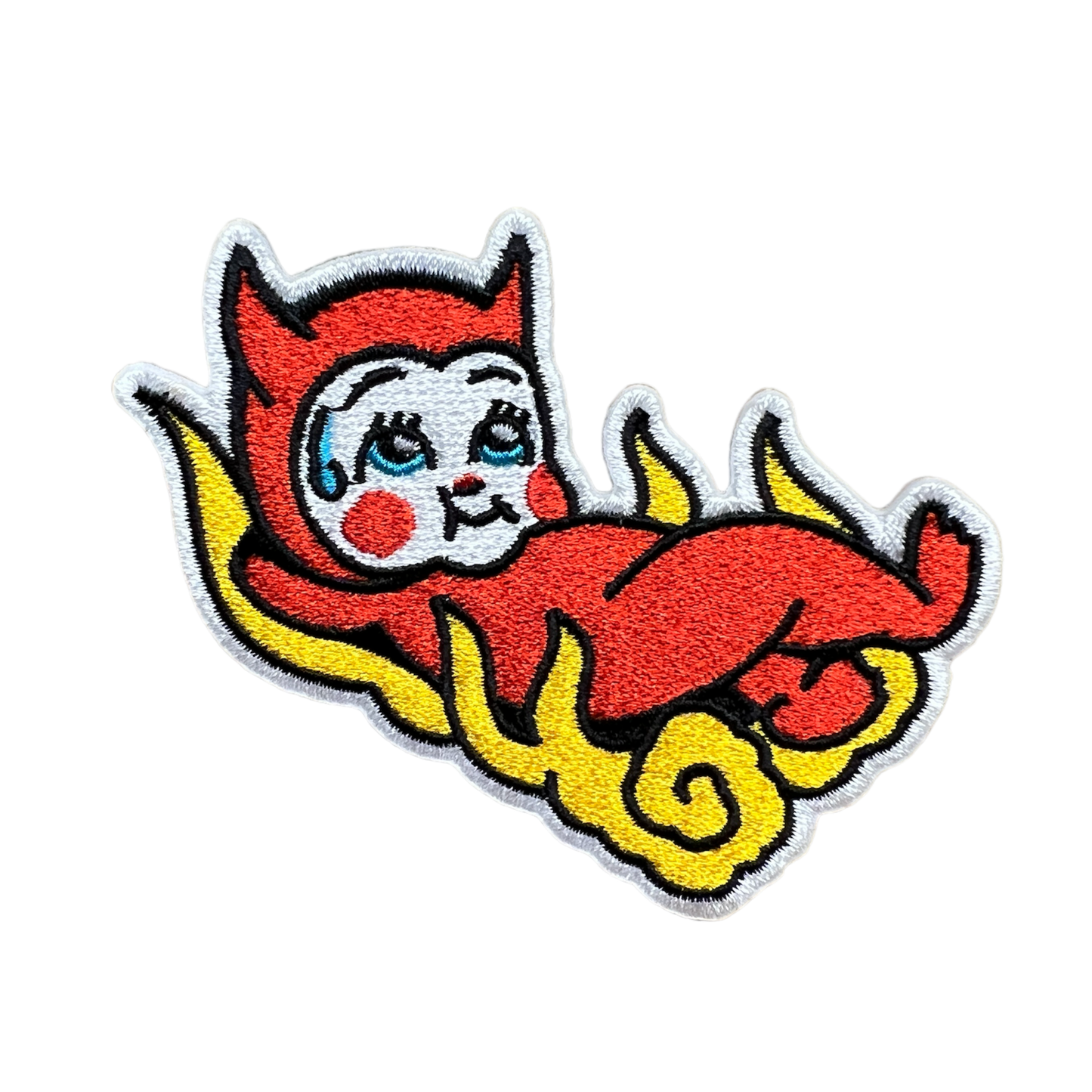 "Flames From Hell" - 3.25" Devil Kewpie Patch