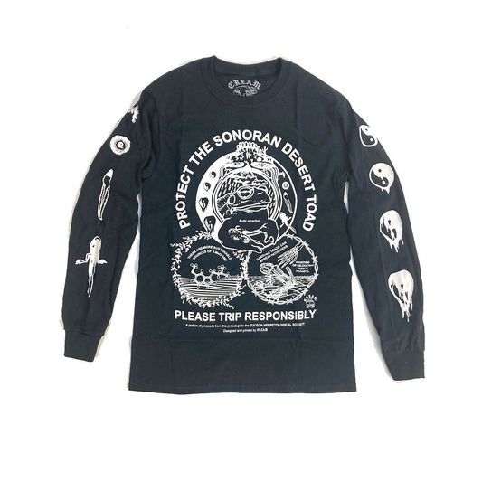 "Protect The Toad" - Black Longsleeve