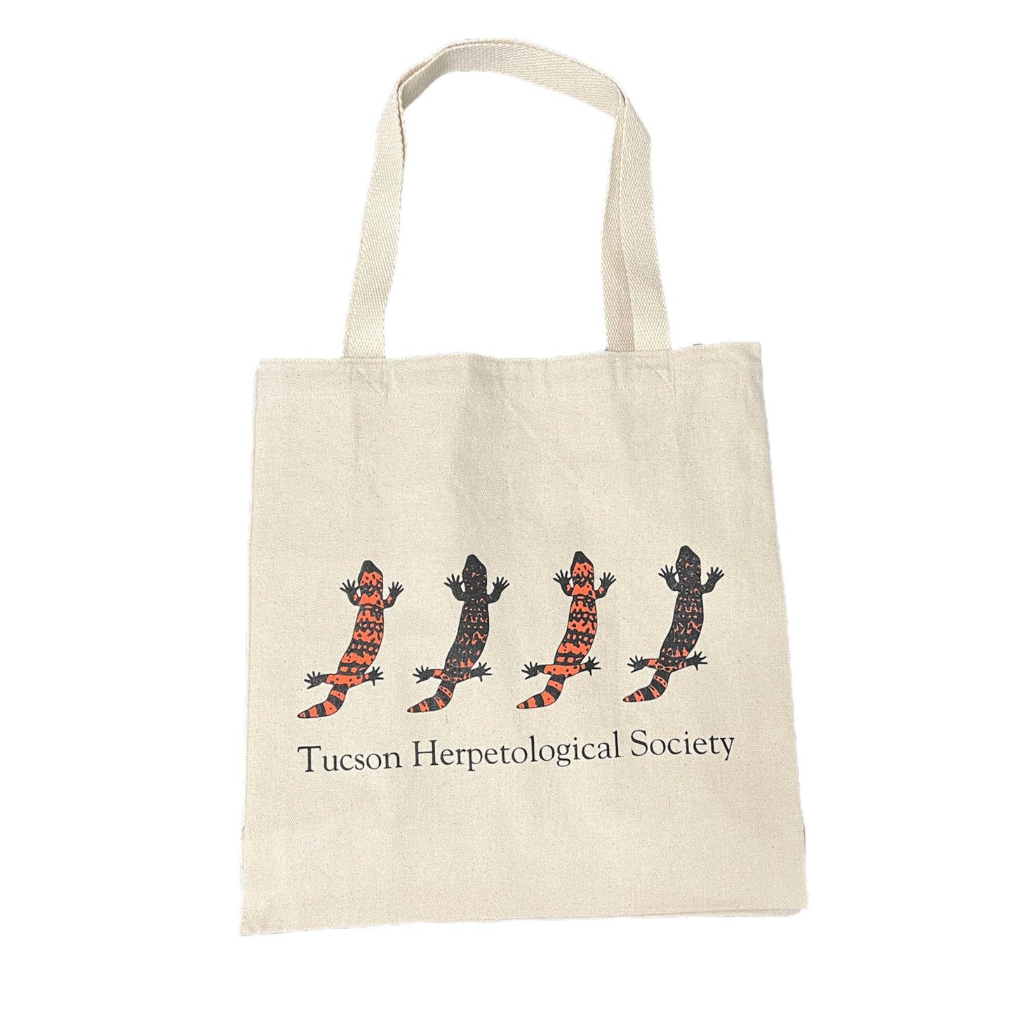 "Dancing Gila Monsters" - Tucson Herpetological Society Tote Bag