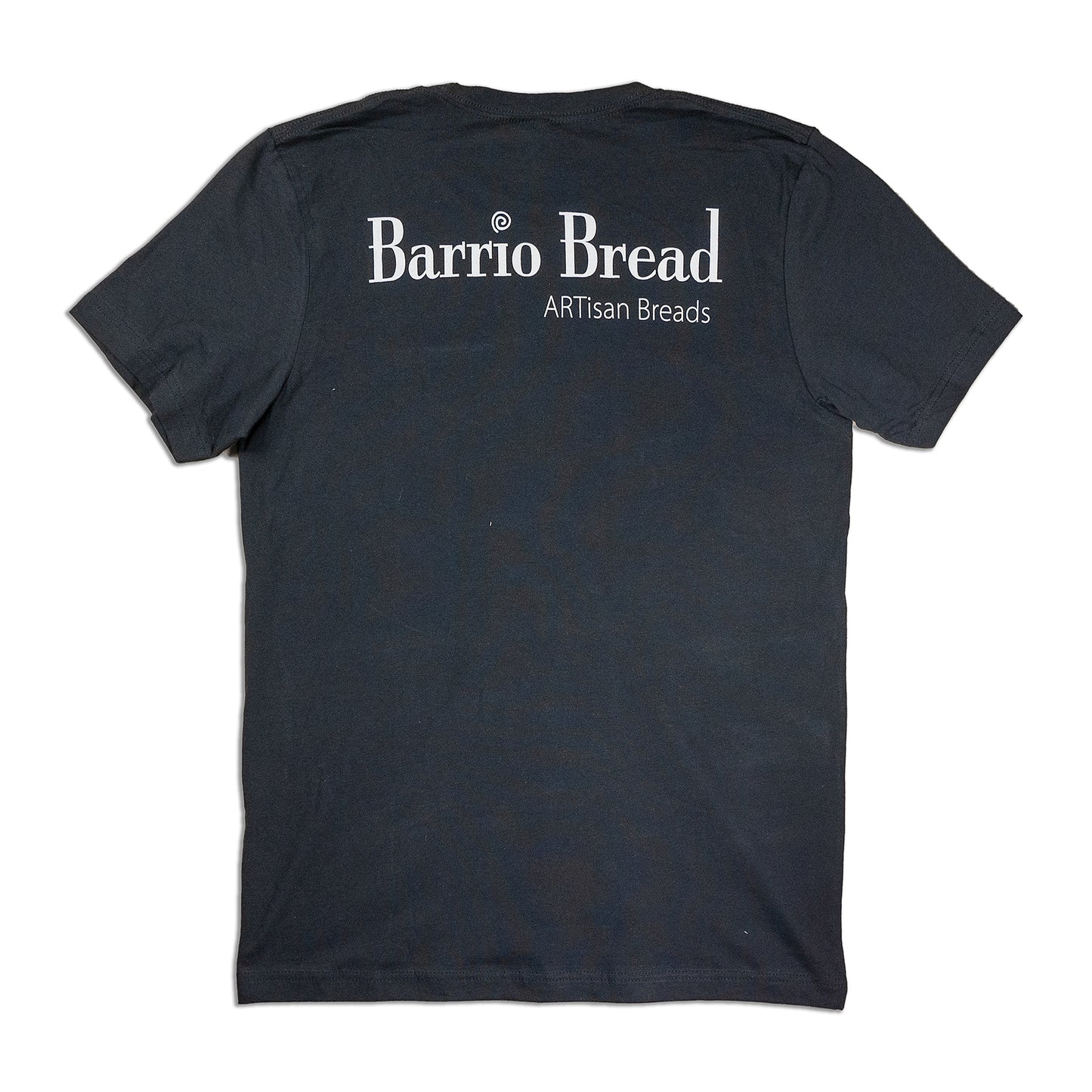 "Barrio Bread Line" - Dark Grey Jersey Tee
