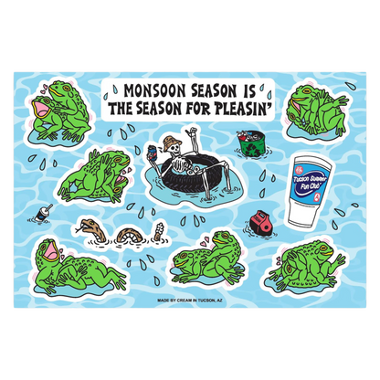 "Season For Pleasin'" - Large Sticker Sheet