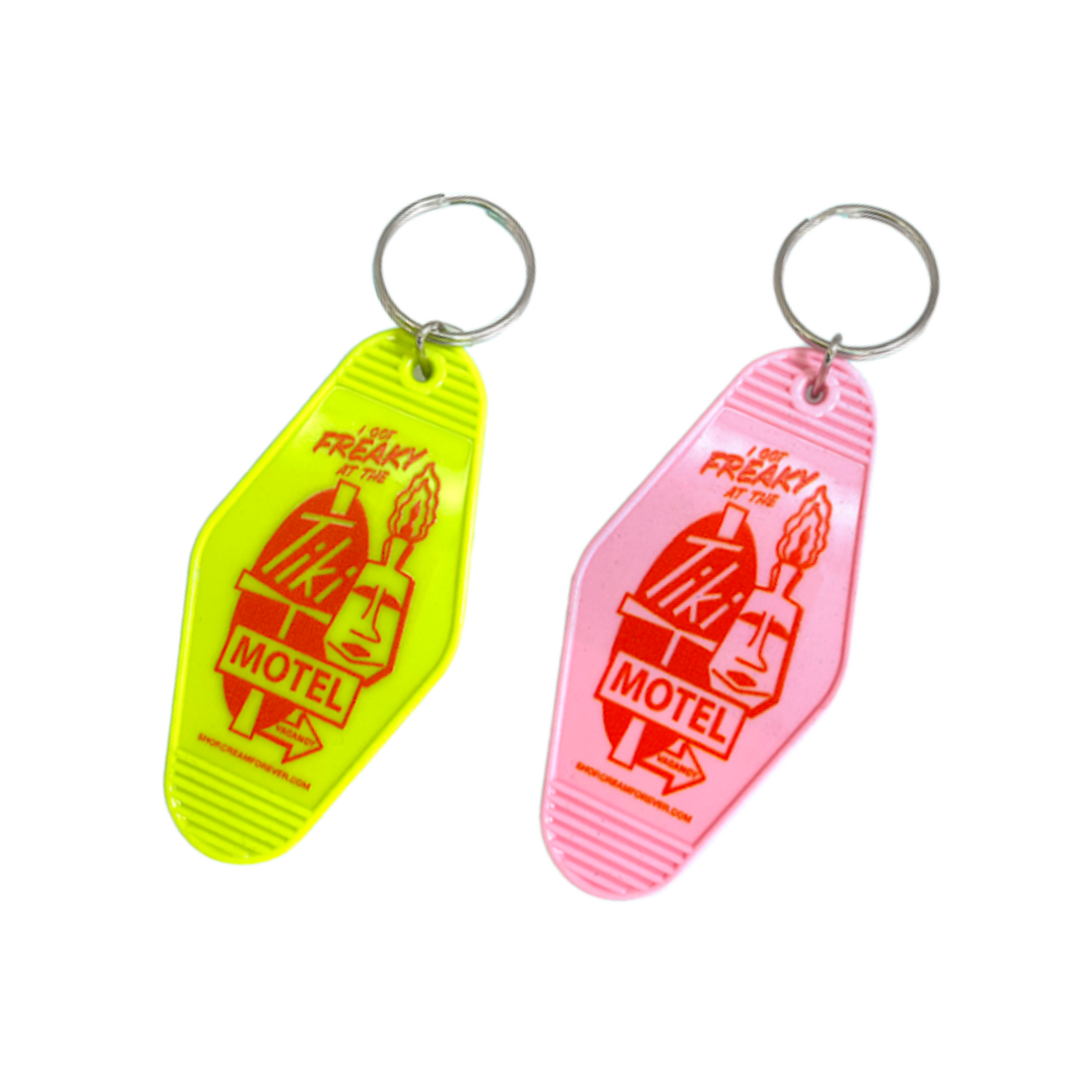 "Freaky at the Tiki" - Keychains